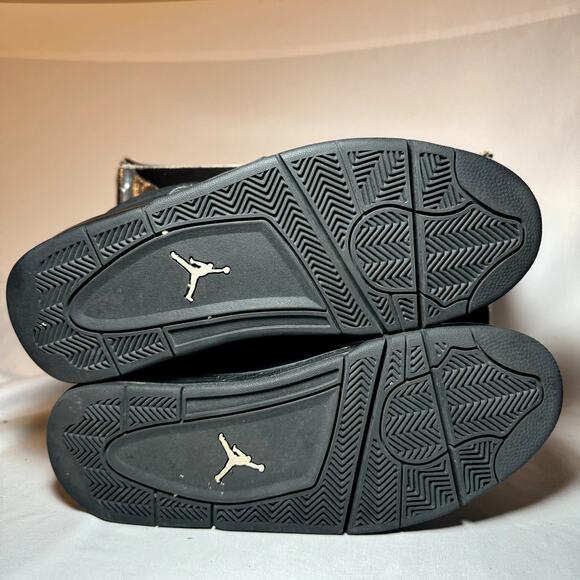 Size 12 - Nike Air Jordan 4 Retro Black Cat 2006 Men's Shoes - Picture 7 of 9